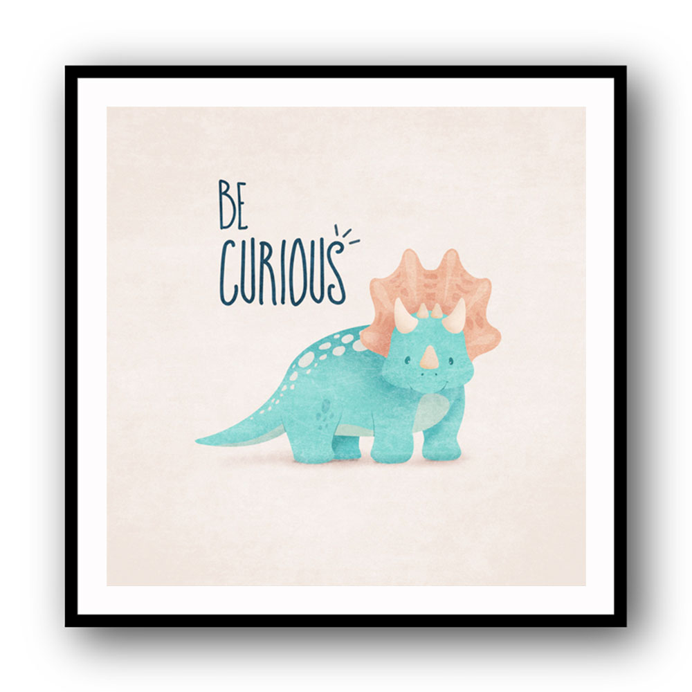 Baby dinosaur store nursery wall art